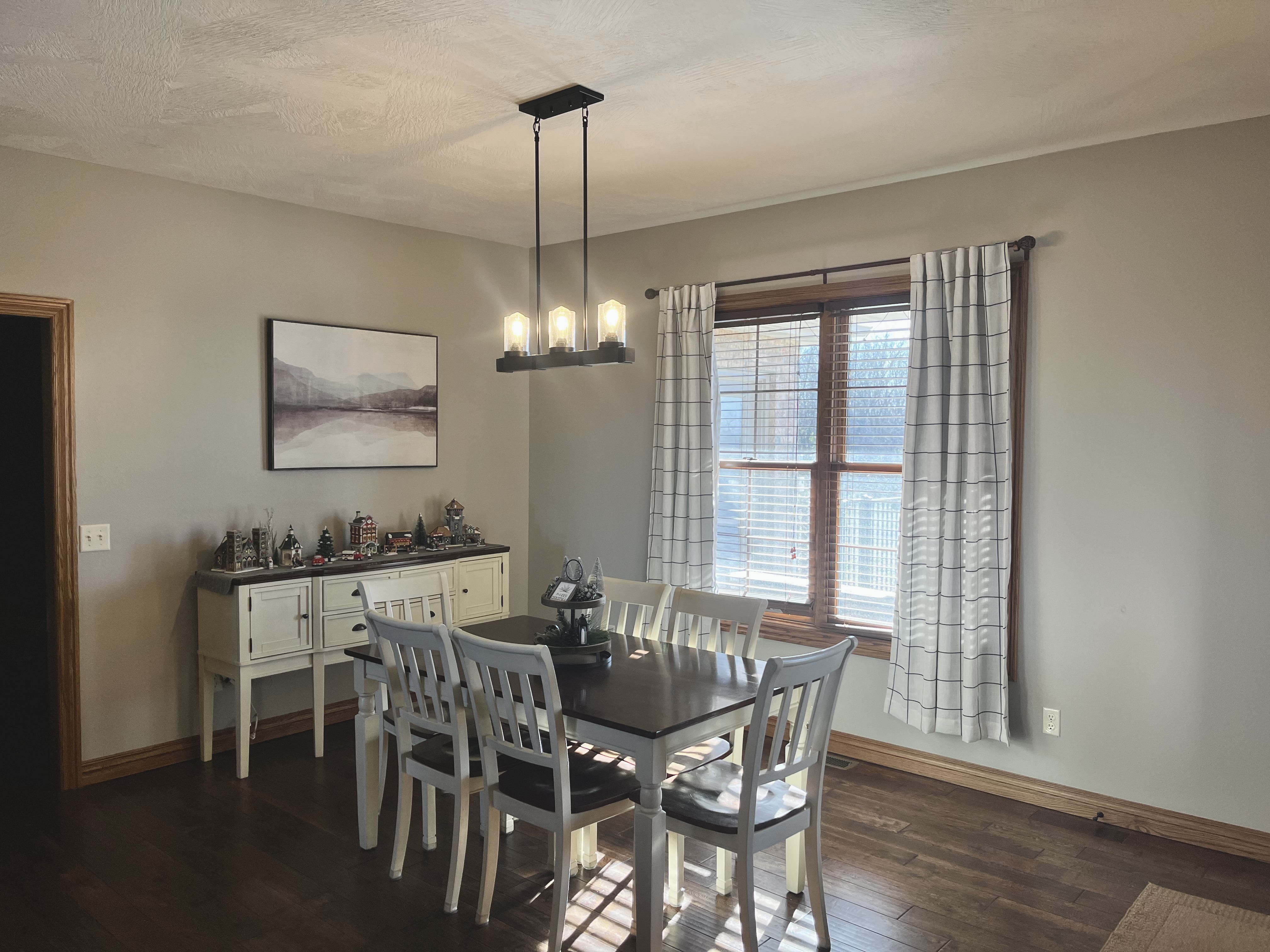 Completed painting project